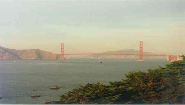 Golden Gate Bridge bei San Francisco